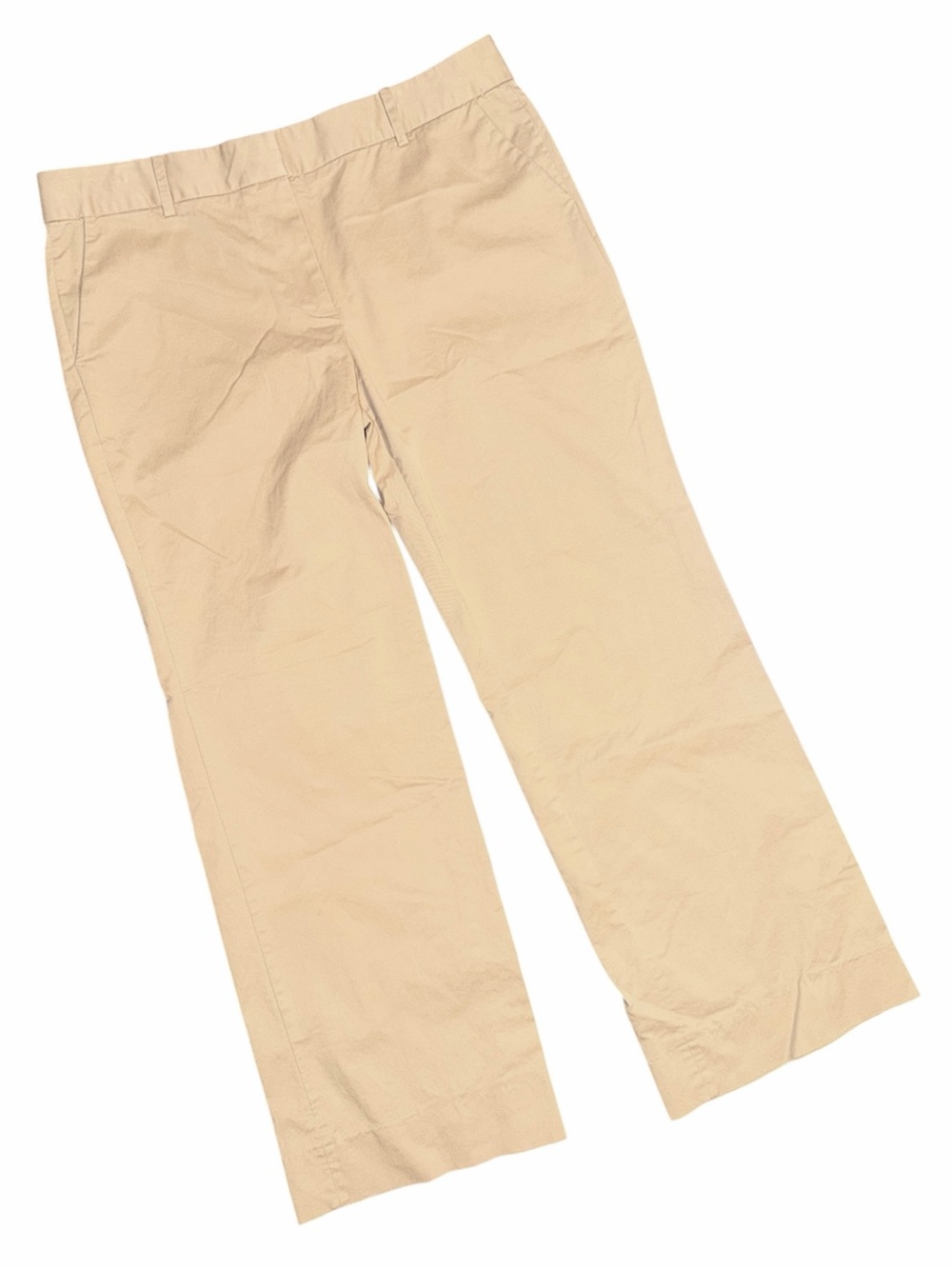 J Crew Cafe Fit Trouser Size 12 Like New Tan